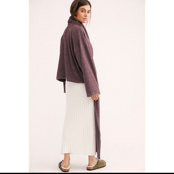 FREE PEOPLE BEACH Santa Ana Cardigan Wrap Sweater - Picture 3 of 8